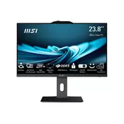 MSI AIO PRO AP242P 14M-892XEU i5-14400 23.8 IPS LED FHD Non-Touch Anti-Glare 16GB SSD 500GB M.2 AX211 WiFi 6E No OS Black