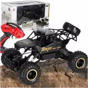 WOWO RC avto Rock Crawler 4WD 1:12 s kovinsko karoserijo - črn