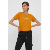 Pamucna majica Pepe Jeans Wendys boja: narancasta