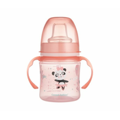 CANPOL Caša za bebe Exotic Animals 120ml roze