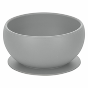 FreeON skleda silikonska s priseskom grey