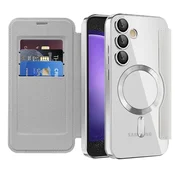 Etui SmartMag Book z Magsafe tehnologijo in RFID denarnico za Samsung Galaxy S23 FE - gray