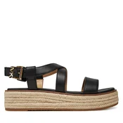 Espadrile MICHAEL Michael Kors Lynn 40S5LYFS1L Črna
