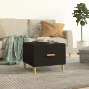 Stolic za kavu crni 50x50x40 cm od konstruiranog drva
