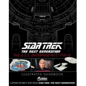 STNG USS ENTERPRISE NCC1701D ILLUS HNDBK