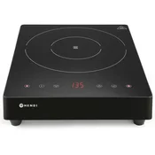 Hendi Prenosni indukcijski štedilnik z zaslonom na dotik, 1 grelno območje, Black Line, premer 28 cm, 3500 W - 239421