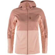 Fjällräven Abisko Trail Fleece ženski pulover, Chalk Rose/Dusty Rose (M)