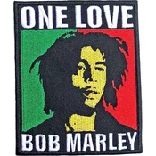Bob Marley One Love Iron-On Patch