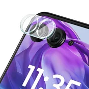 Overboard Kaljeno steklo za zaščito zaslona kamere za Motorola Razr 70 Ultra/60 Ultra, prozorno