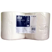 Rola papirnatih brisač, premer: 25 cm, dvoslojne, sistem W2, TORK, bele, 2 roli