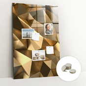 tulup.si Magnetna tabla za zid 3D abstrakcija 60x90 cm