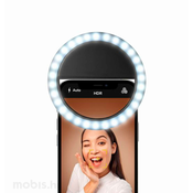 CellularLine Selfie Ring LED luč, žepna