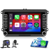 JUNSUN DAB+ za VW Golf 5 6 Passat Polo 7 Android 13 Carplay 64G Nav GPS USB FM SWC WIFI BT avtoradio kamero, (22127981)