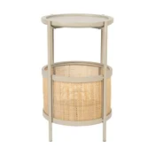 Okrogla stranska mizica o 30 cm Makoto – White Label