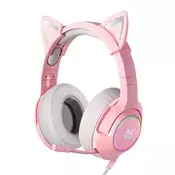Onikuma Igralne slušalke ONIKUMA K9 RGB (roza)