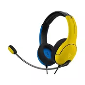 PDP NINTENDO SWITCH WIRED HEADSET LVL40 YELLOW / BLUE