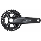 Shimano Deore FC-M5100-2 Crankset 2x11-Speed 175mm 36/26T Black