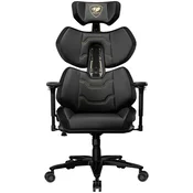 COUGAR Terminator Elite Gold PC gaming chair Padded seat Black, Gold