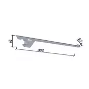 DABEL Nosac police za šinu 300mm