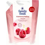 shumee Vlažilno milo za roke Family Fresh z vonjem maline 750 ml - polnilo