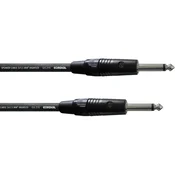 Cordial Zvočniški kabel Cordial CLS 215, 2 x 1,5 mm2, črn, 3 m, 6,3mm banana/6,3 mm banana
