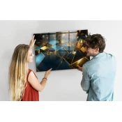tulup.si Magnetna steklena tabla Dekorativna abstrakcija 100x70 cm