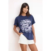 Trendyol Milla Ženska majica TWOSS24TS00123, Tamnoplava