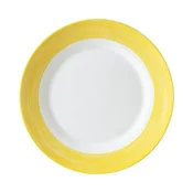 Plitev krožnik Arcoroc Brush premer 19,5 cm, rumen (24 kos)