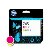 HP 744 Magenta and Yellow Printhead (F9J87A)