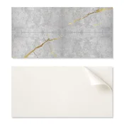 shumee Samolepilna vinilna plošča, idealna za moderno notranjost, 100x50 cm, eleganten marmorni vzorec