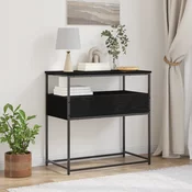 Konzolna stolica Crni hrast 75 x 40 x 75 cm Konstruirano drvo