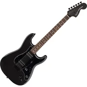 Fender Squier FSR Affinity Stratocaster HH LRL Metallic Black Elektricna gitara
