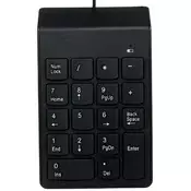 GEMBIRD Numericka tastatura KPD-U-03 crna