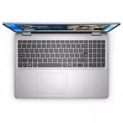DELL 16 DC16251 16 inch FHD+ 300nits Core 5 120U 16GB 512GB SSD Backlit FP Win11Pro metalni silver