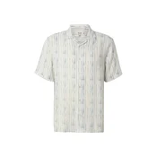 INDICODE JEANS Srajca Speks safir/bela