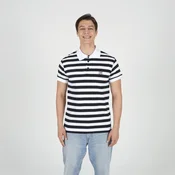 Rang Muška polo majica Maddox M, Crno-bela