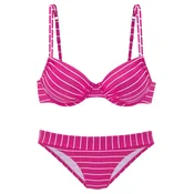 VIVANCE Bikini  roza / bela