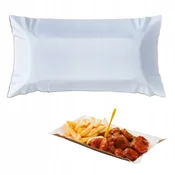 BOW Pladenj za papir za enkratno uporabo bel 14x25cm 500 kosov