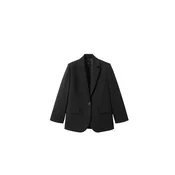 MANGO Blazer Mila črna
