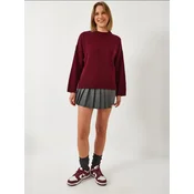 Bianco Lucci Pulover Pullover burgund