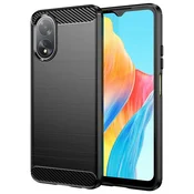 GS Ovitek za Oppo A38/A18, karbonski, črn