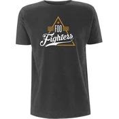 Foo Fighters Majica Triangle Unisex Heather Grey S