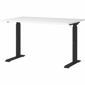 Radni stol s bijelom plocom stola 80x120 cm Downey – Germania