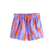 Next Kratke kopalne hlače zelena / lila / temno liila / oranžna