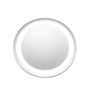 Generic Zložljivo internetno lepotno ogledalo zvezdnikov s priseskom z LED lučjo, (21077477)