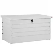 Kovinski shranjevalni zaboj METALBOX, 385L, 120×62×63cm, siva Gardebruk