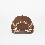 Čepica Palm Angels Flames Curved Logo Cap Brown/ Beige Universal