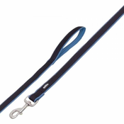 Nobby Najlonski mrežni povodec Preno 120cm x 25-35mm modri