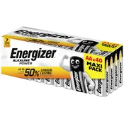 ENERGIZER Energizer Power LR06 mignon (AA)-baterija alkalno-manganov 1.5 V 40 kos, (20431165)
