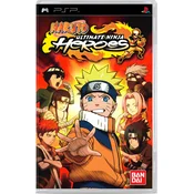 Naruto Ultimate Ninja Heroes Platinum (PSP) - rabljeno